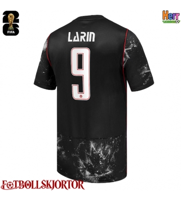 Kanada Cyle Larin #9 Bortatröja VM 2026 Kortärmad
